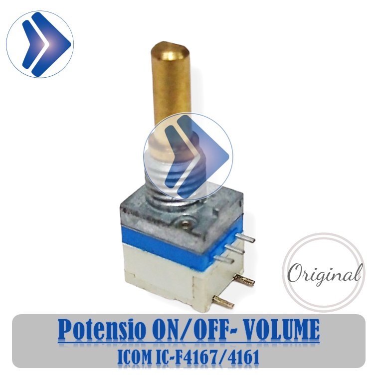 Potensio Volume On-Off Icom Ic-F4167dt Ic-4161