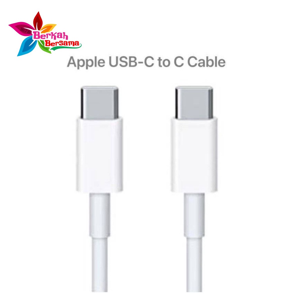 Tipe c ke tipe c - Tipe c KABEL DATA - USB-C CHARGER CABLE - CABLE PAD - Air - Pro  - 2Meter BB7365