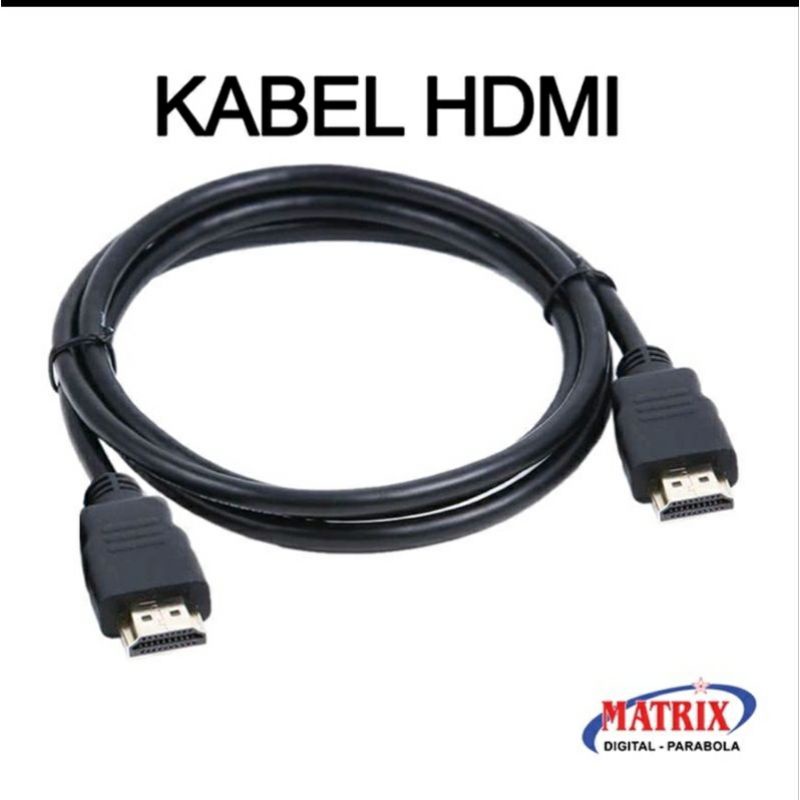 Kabel HDMI to HDMI 1m / Set Top Box ke TV Kualitas HD Premium