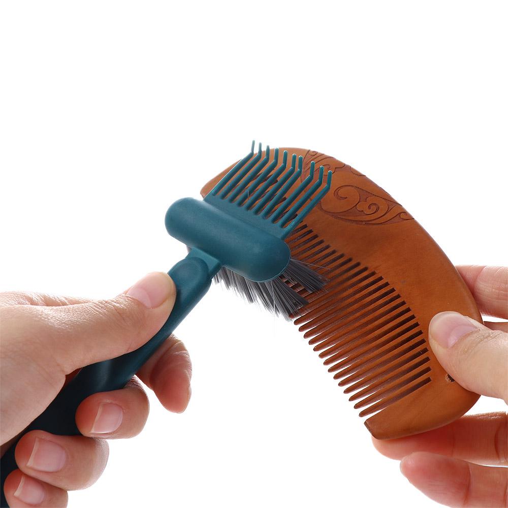 NEEDWAY Sikat Rambut Alat Pembersih Perawatan Rambut Sisir Detangling Plastik Alat Tanam Styling Aksesoris Home Comb Cleaner Tool