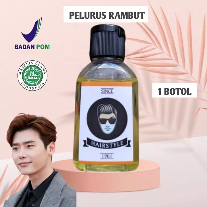 Serum Minyak pelurus rambut permanen pria kriting HAIRSTYLE - Pelurus rambut - Pelurus rambut permanen wanita - Vitamin rambut - pelurus rambut pria - pelurus tanpa catok alami - meluruskan rambut tanpa dicatok dan dismoothing