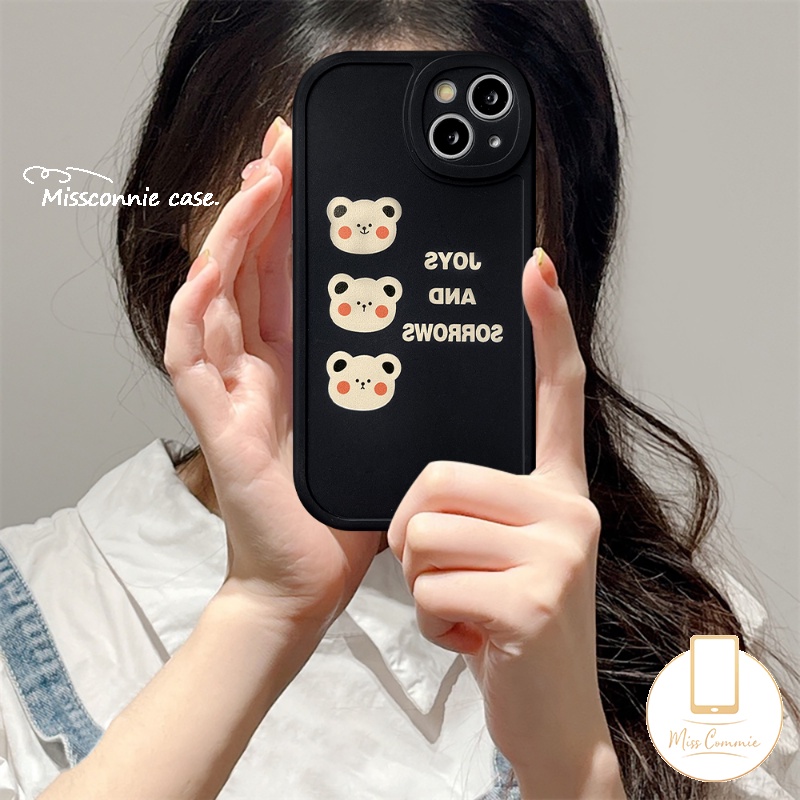 Case Beruang Imut Korea VIVO Y15s Y36 Y02A Y02 Y12 Y33s Y35 Y20 Y16 Y11 Y22 Y22s Y21s V23E V23 Y12i Y21 V25 V25E Y15 Y17 Y31 Y51A Y20i Y1s Y91C Y51 Y50 Y15A Y91 Y20s Y30 Y21A Cover