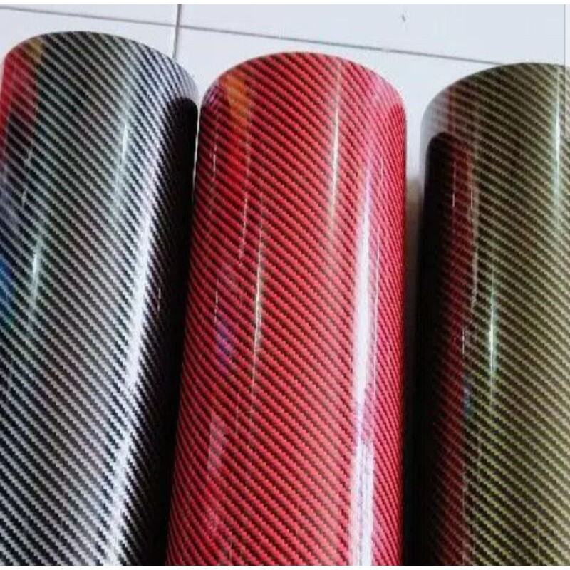 Stiker Skotlet Carbon 2D glossy Skotlet motor/ mobil Corbon 2D