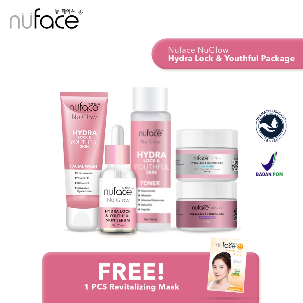 Jual Nuface Nu Glow Hydra Lock & Youthful Package | Shopee Indonesia