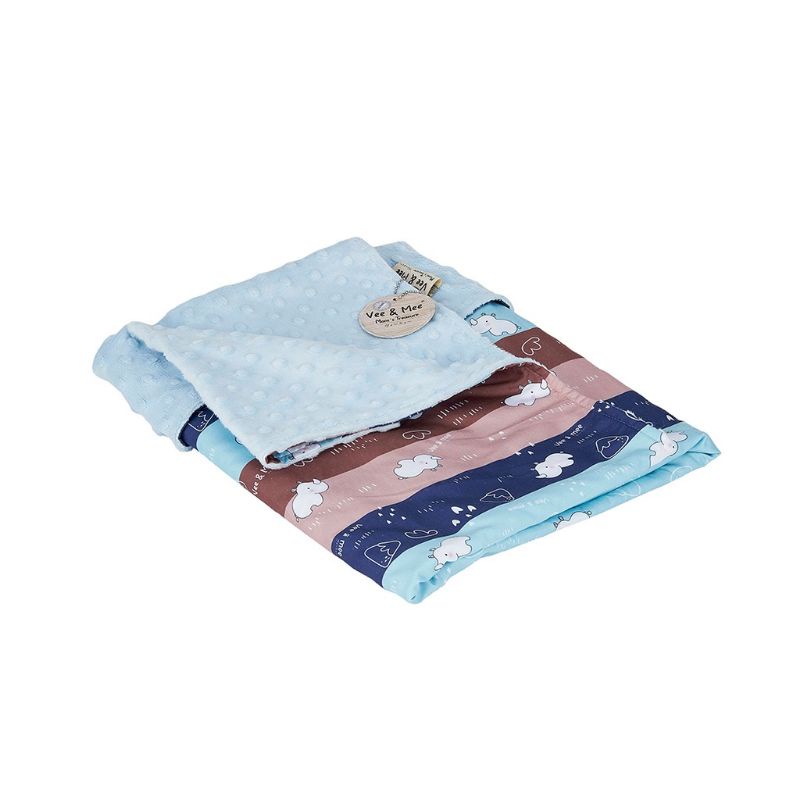Vee&amp;Mee VMB5010 Baby Blanket Minky Rhino Series