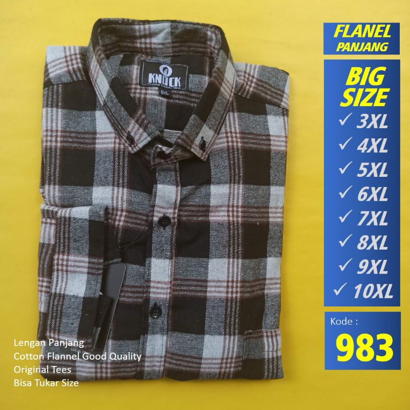 Jual Kemeja Jumbo Kemeja Flanel Jumbo Kemeja Lengan Panjang Big Size Kemeja Motif Jumbo Shopee 5835