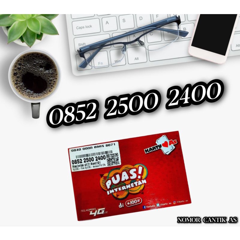 NOMOR CANTIK AS - NOMOR CANTIK RIBUAN - 2500 2400