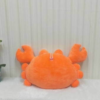 Boneka Kepiting Size 12&quot;/22cm/boneka crab/boneka animal/boneka anak lucu/