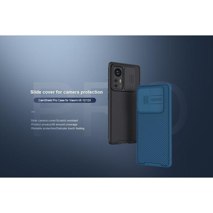 XIAOMI 12 / XIAOMI 12 PRO NILKIN CAMSHIELD CAMERA COVER PREMIUM CASE