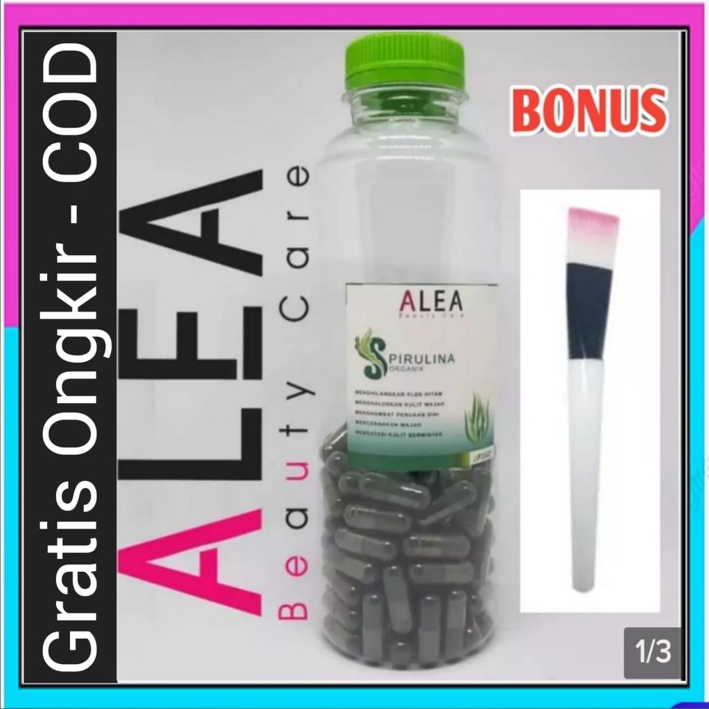 Masker Spirulina isi 50 Free Kuas