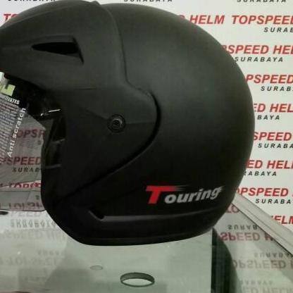 Helm BMC touring hitam doff
