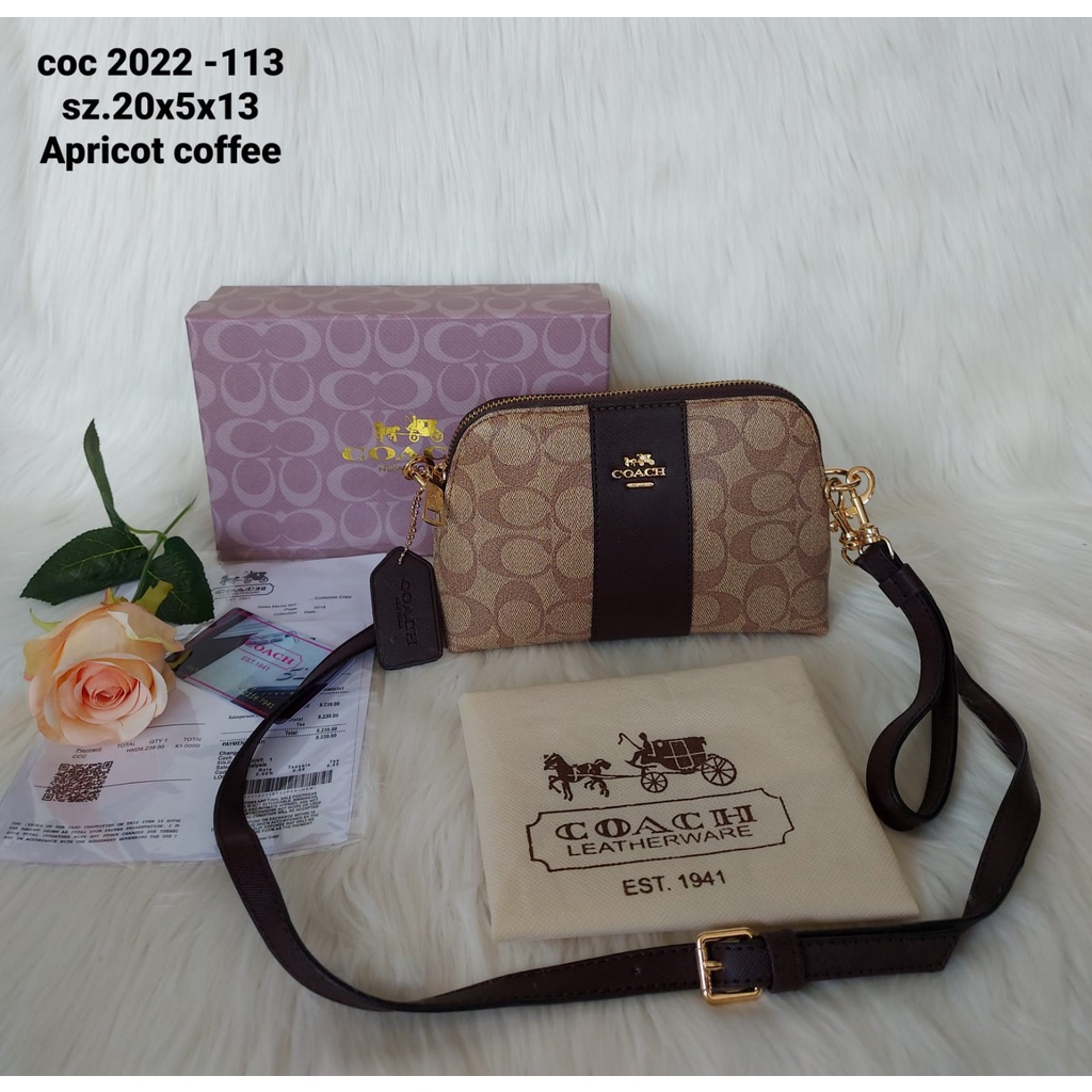 Handbag -Tas selempang Resleting 1 import Semipremium