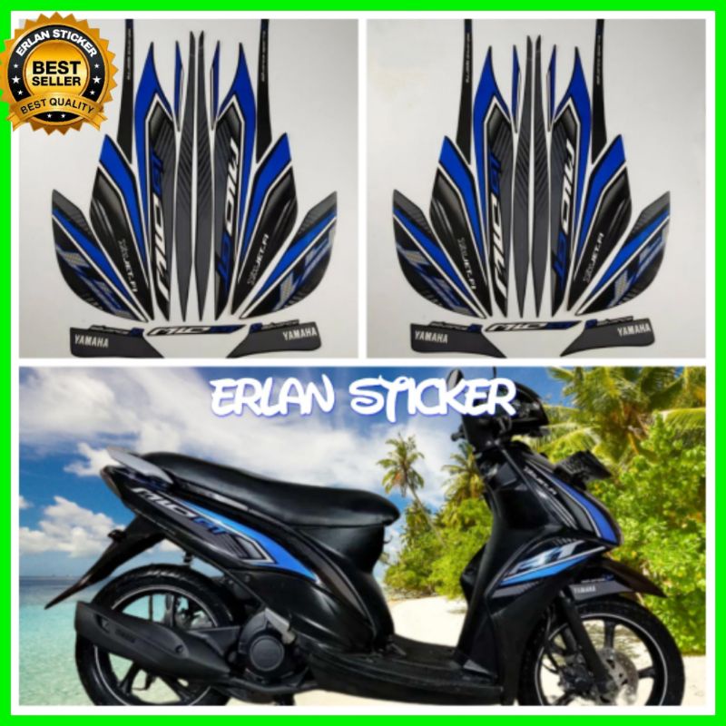 STIKER STRIPING BODY MOTOR YAMAHA MIO GT 2013