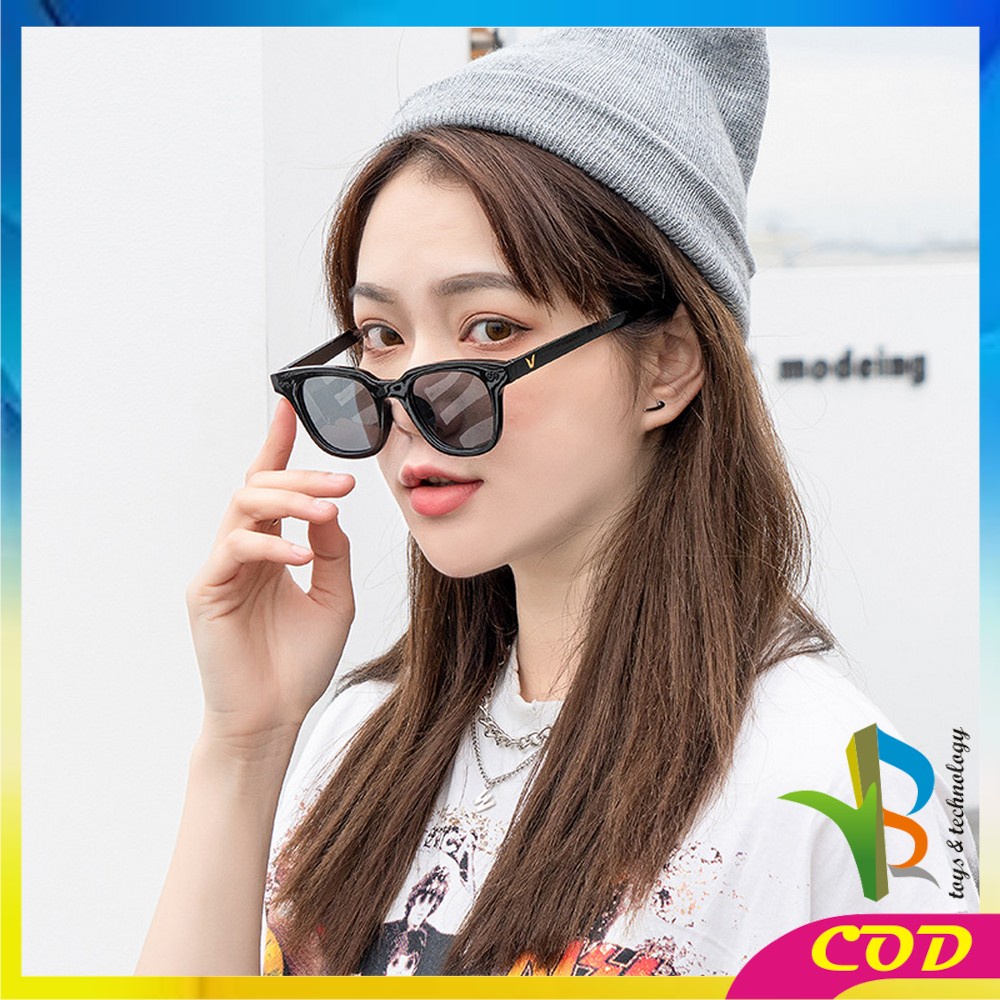 RB-C663 C665 Kaca Mata Rainbow Fashion Unisex Gaya Korea Candy Color Square / Kacamata Hitam Wanita Pria Sunglasses Korean Fashion Import