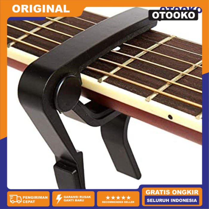 Guitar Capo Kapo Gitar Bass Akustik Elektrik Ukulele Aluminium Alloy