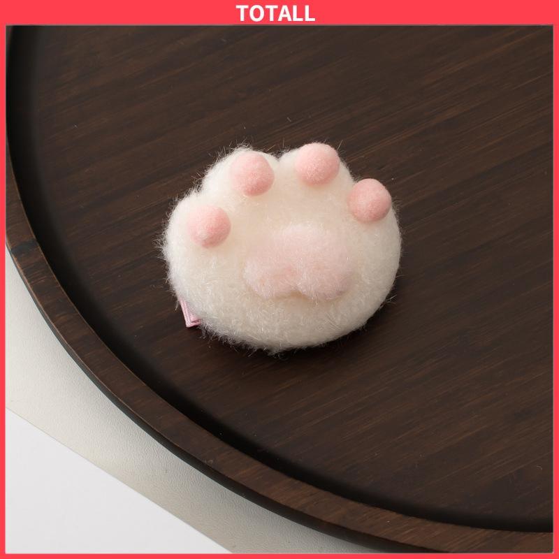 COD Jepit Rambut Poni Hair Pin Karakter Cat Paw Tangan Kucing Lucu-Totall