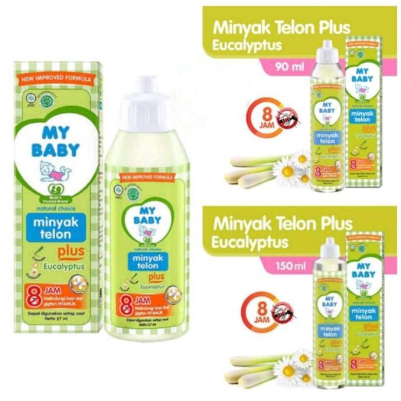 My Baby Minyak Telon Plus Eucalyptus &amp; Lavender