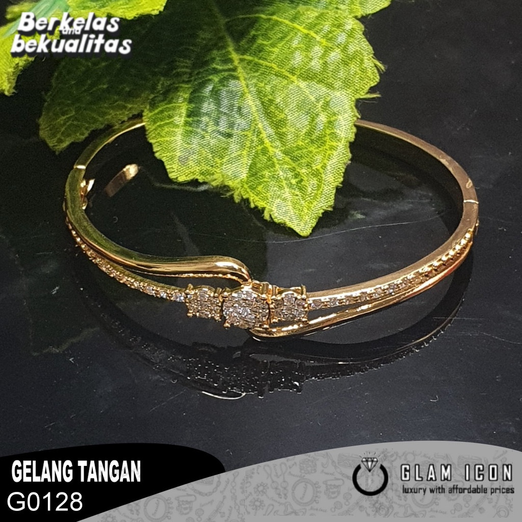 Gelang Bangle Mata Tabur bualt kecil sedang  G0359 BGD