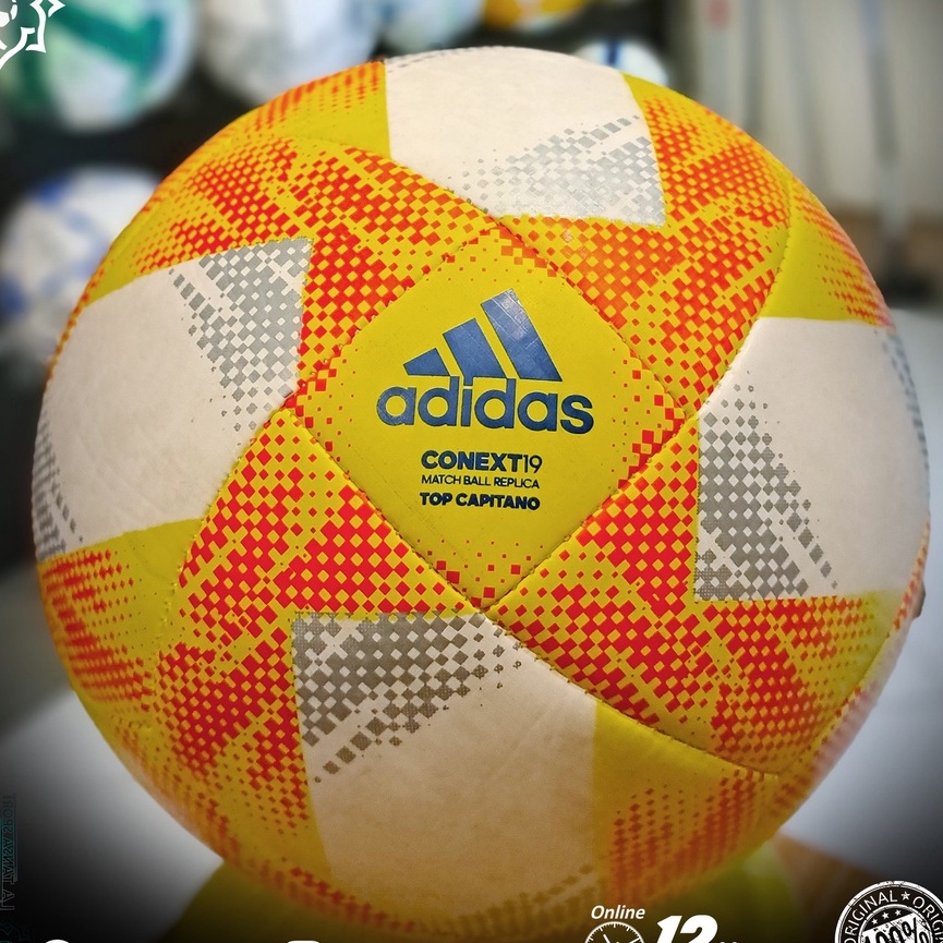 BOLA SEPAK ADIDAS WARNA KUNING PUTIH