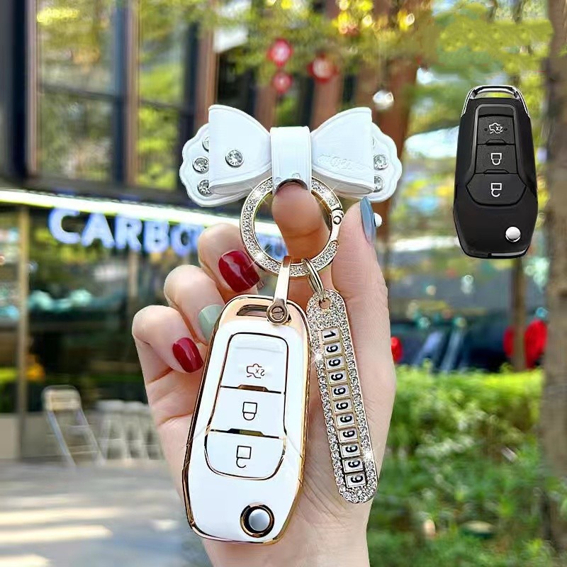 Casing Kunci Remote Mobil Ford Ranger Bahan TPU