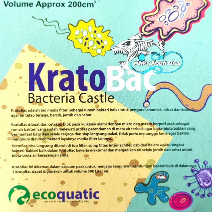 Media Filter Krato Bac Bakteri Baik Bio Blok Media Filter Premium Sz M