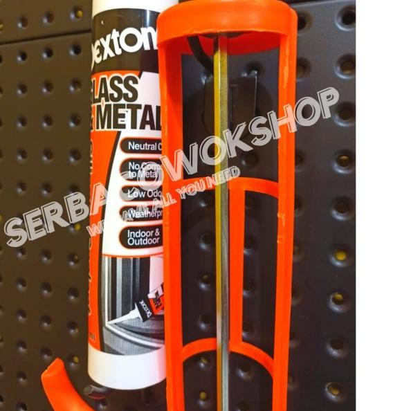 

Dextone Paket Tembakan Tulang Fiber + Lem Sealant Perekat Multi Guna - Black Hitam