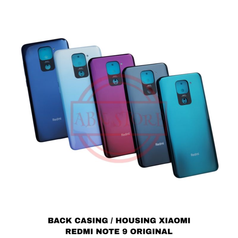 TUTUP BELAKANG BACKDOOR BACKCOVER XIAOMI REDMI NOTE 9 BACK CASING HOUSING REDMI NOTE9 ORIGINAL