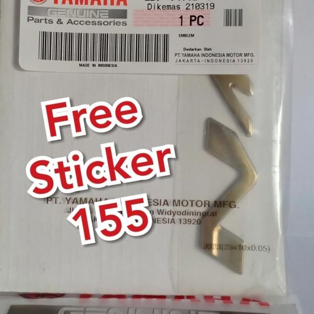 Emblem Logo Nmax Gold Original