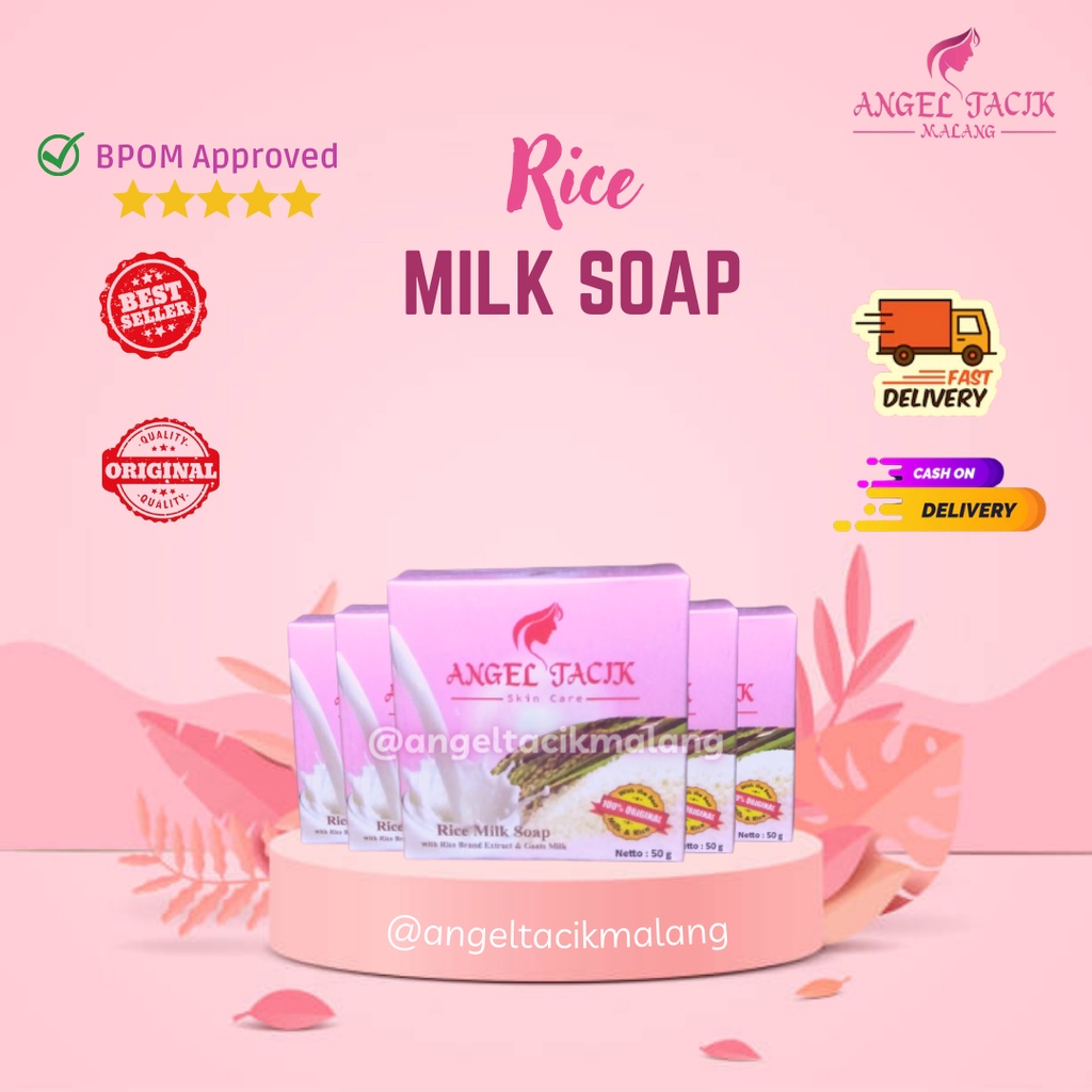 Sabun Pemutih Penghilang Jerawat Angel Tacik Skincare