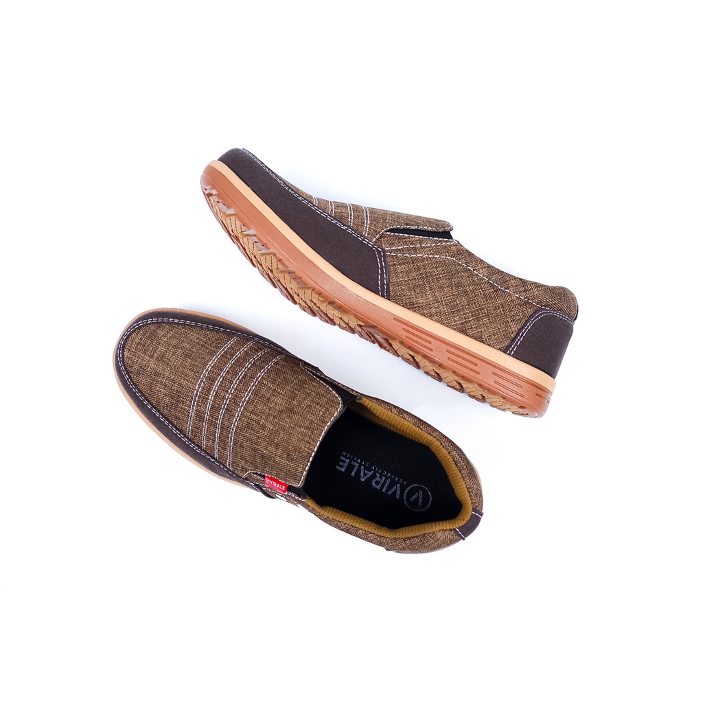 Sepatu Kasual Pria Slip On Formal Casual Terbaru AI 01 CK