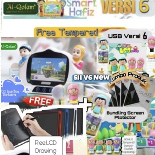 (Free LCD Drawing) New Smart Hafiz Versi 6 dan 5 Bonus Tempered Glass Al-Qolam Touchscreen Ori Garansi Resmi