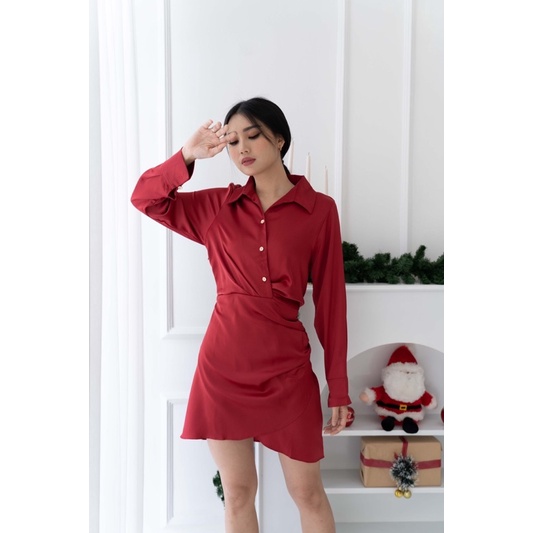 IWEARGRACIE - CAREY DRESS / DRESS WANITA / MINI DRESS