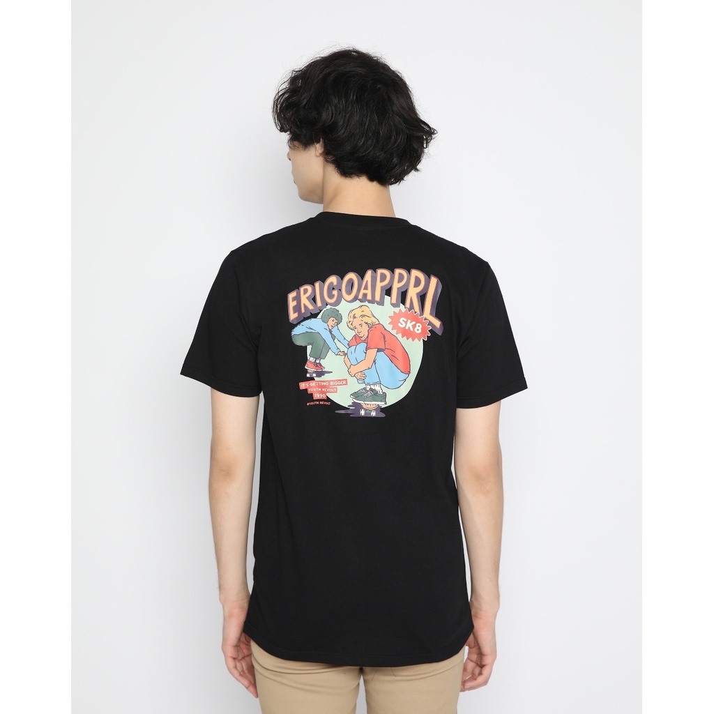 Jual Erigo T Shirt Erigo Skate Day Black Shopee Indonesia