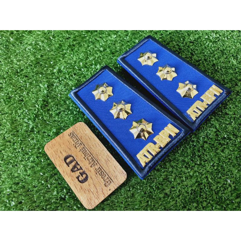 Pangkat pdh Atr Bpn 4B Kain Logam