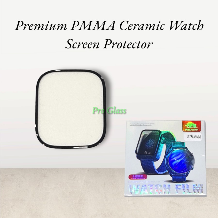Apple Watch ULTRA 49mm PMMA Ceramic Nano Glass Screen Protector