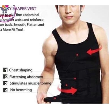 Kaos Singlet Pria Anti Buncit - Korset Kaos Dalam Cowok Slim Fit