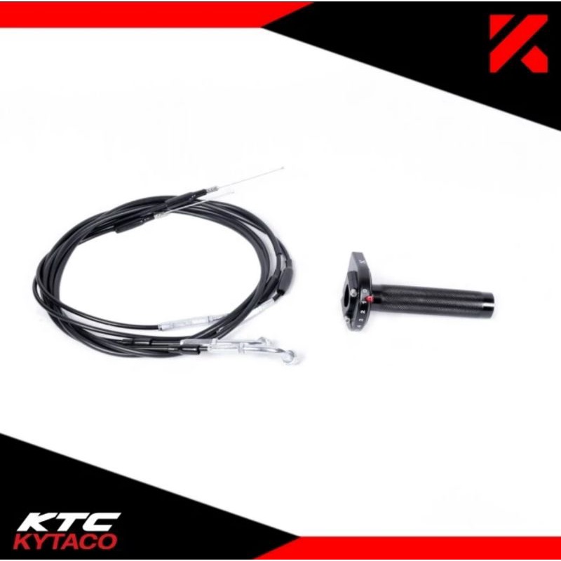 Gas spontan ktc kytaco Tx2 New model Bonus handgrip Set Gas spontan ktc Universal motor