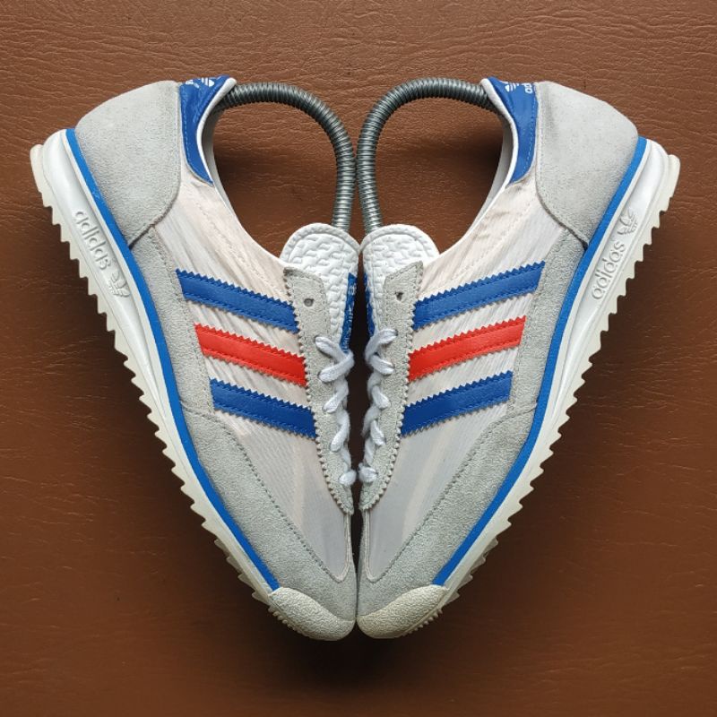 Sepatu Adidas SL72 France White Blue Red ART G19299