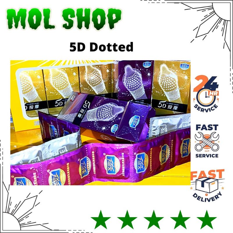 Kondom Gerigi 5D Dotted G Point Bergerigi ORIGINAL Kualitas Import