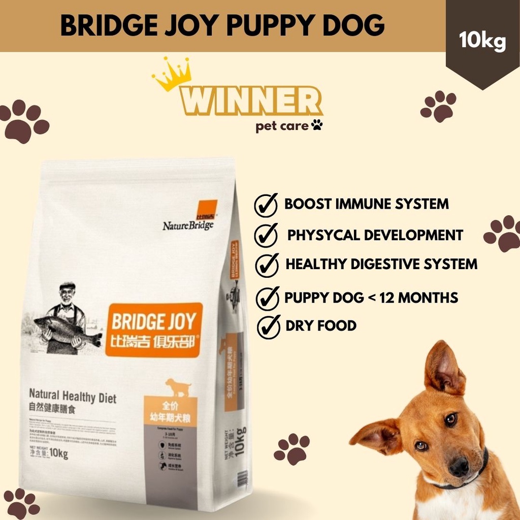 Bridge Joy Puppy Dog Food Freshpack 10kg