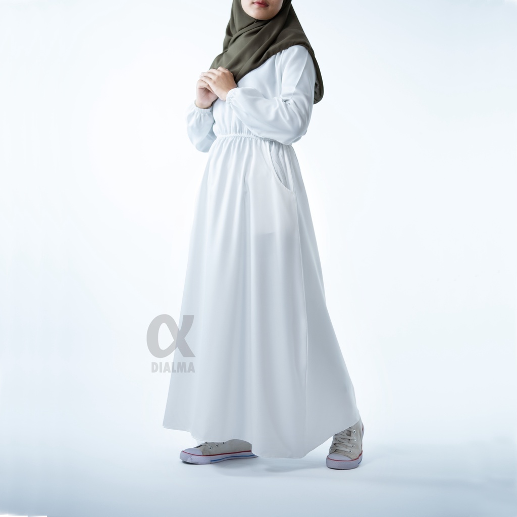 Alma Dress | Size S M L XL XXL | Gamis Terbaru Gamis Jumbo Matt Syakila HQ