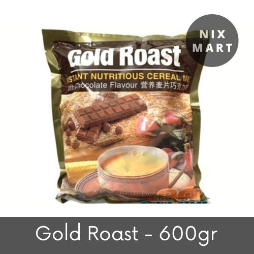 

Gold Roast Cereal Chocolate / Sereal Instant Rasa Coklat 600gr