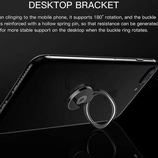 SYMBOL RING BRACKET / I Ring Original Baseus - Hitam