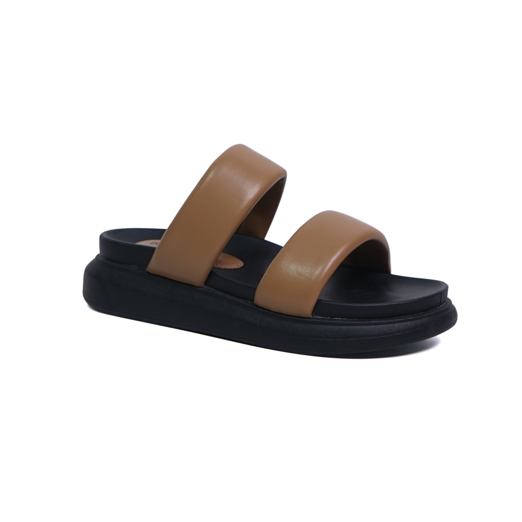 Adarastore - Dunkenstock CHERRY Sandal Casual Wanita Sendal Slop Cewek Tali Ban Dua