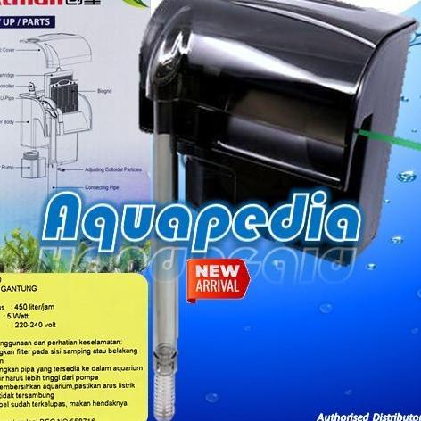 Atman HF-0400 Filter Gantung Aquarium Hang-on Filter