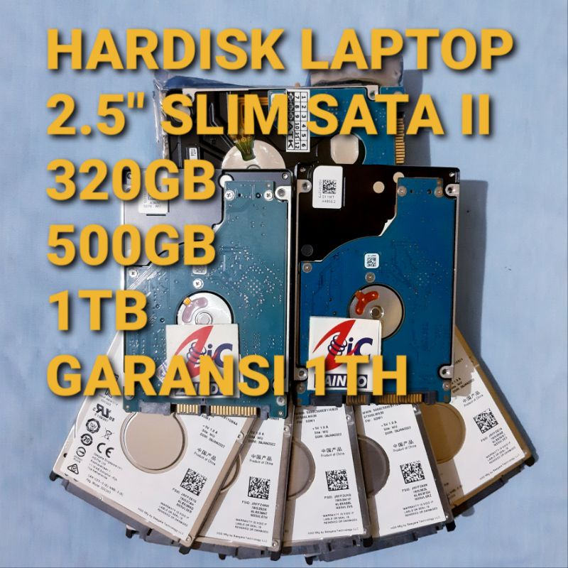 HARDISK LAPTOP 500GB SLIM SATA 2.5 INCI - HDD INTERNAL LAPTOP 500GB HDD LAPTOP 500GB SATA HDD PC ALL IN ONE 500G LAPTOP SATA II 2.5&quot; SLIM