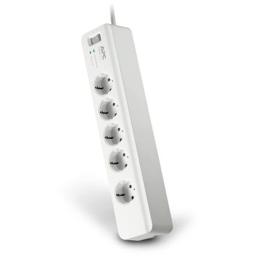 Socket Surge Protector APC PM5-GR 5oulets-Colokan Anti Petir APC PM5GR