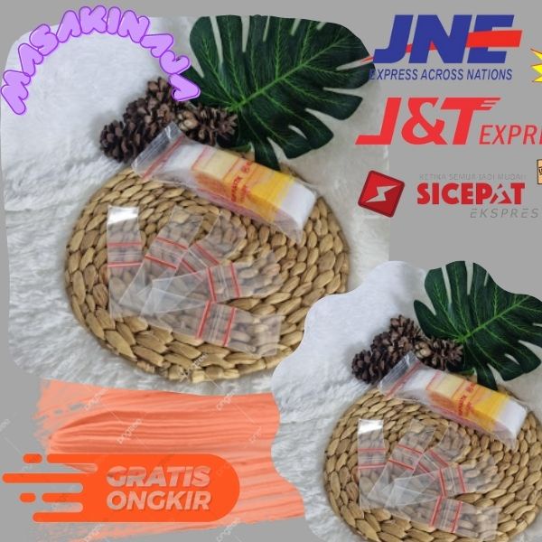 MURAHH 100PCS -Klip Plastik 2x4.5 TEBAL / Klip Kecil Untuk Wadah Obat / Plastik Obat Kecil 1bks 100p