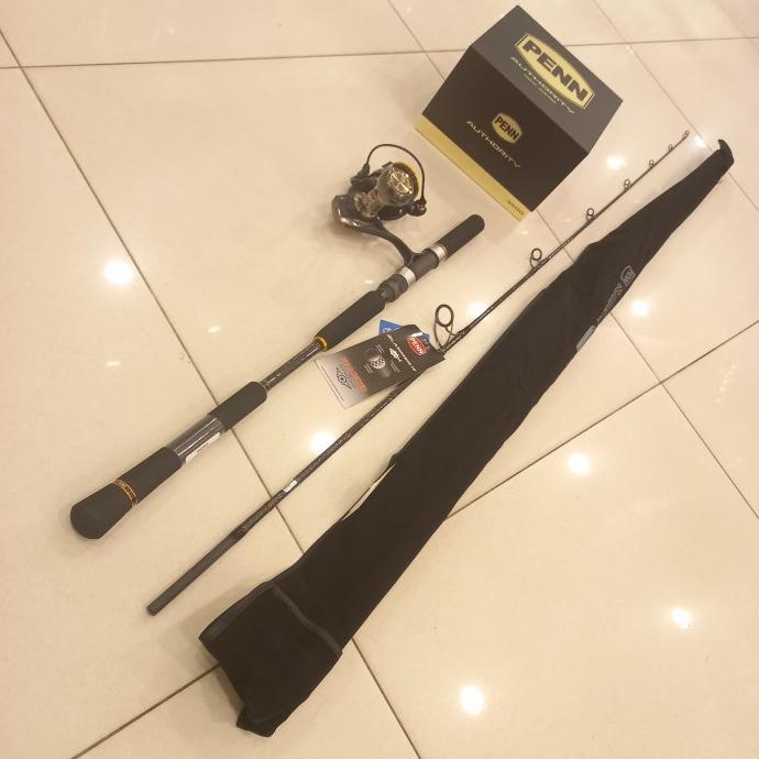 Paket Spinning Penn, Joran Slammer IV PE 1-3 & Reel Authority 3500