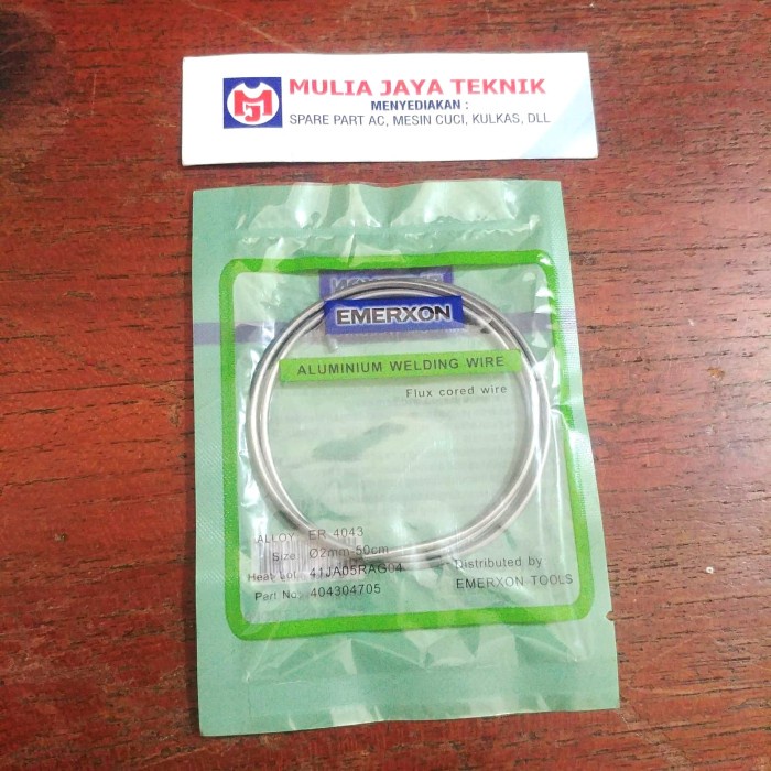Kawat Las Aluminium /Aluplatinum / Aluminium Weldong Wire Emerxon